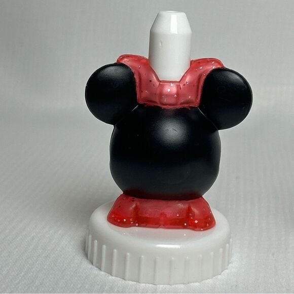 Good 2 Grow Juice Topper Lot of 3 Disney Mickey & Minnie Mouse Red Pink - Picture 3 of 7